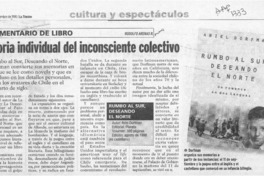 Memoria individual del insconciente colectivo  [artículo] Rodolfo Arenas.