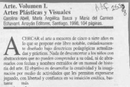 Arte. Volumen I. Artes Plásticas y visuales  [artículo] Pedro Pablo Guerrero.