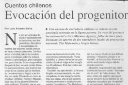 Evocación del progenitor  [artículo] Luis Alberto Maira.