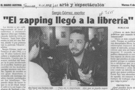 "El zapping llegó a la librería"  [artículo] Roberto Neira T.