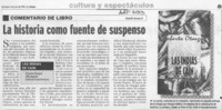 La historia como fuente de suspenso  [artículo] Rodolfo Arenas R.
