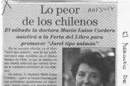 Lo peor de los chilenos