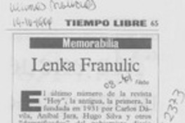 Lenka Franulic