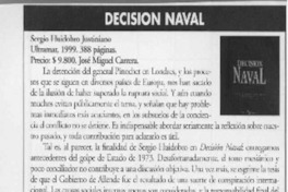 Decisión naval  [artículo] Helmuth Steil.