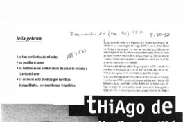 Thiago de Mello, un poeta más que humano  [artículo] Leila Gebrim.