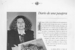 Diario de una pasajera  [artículo] Loreto Chávez.