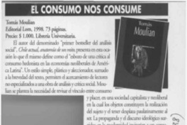 El consumo nos consume  [artículo] Andrea Kottow.