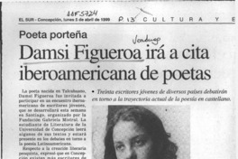 Damsi Figueroa irá a cita iberoamericana de poetas  [artículo].