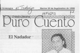 El nadador  [artículo] Tomás Soto Aguirre.