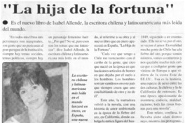 "La Hija de la fortuna"