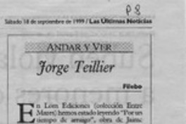 Jorge Teillier  [artículo] Filebo.