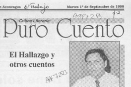 El hallazgo y otros cuentos  [artículo] Tomás Soto Aguirre.