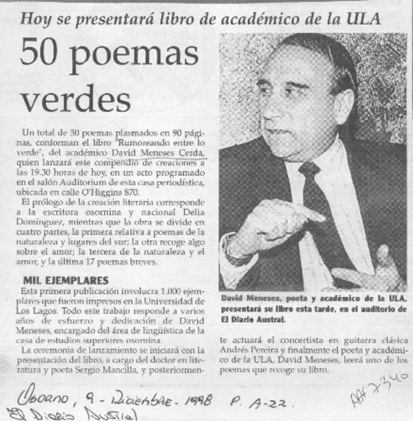 50 poemas verdes  [artículo].