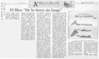 El libro "De la tierra sin fuego"  [artículo] Ramón Seguel Vorpahl.