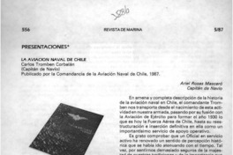 La aviación naval de Chile  [artículo] Ariel Rosas Mascaró.