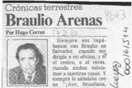 Braulio Arenas  [artículo] Hugo Correa
