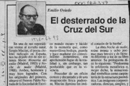 El desterrado de la Cruz del Sur  [artículo] Emilio Oviedo.