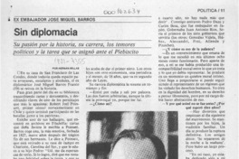 Sin diplomacia  [artículo] Hernán Millas.