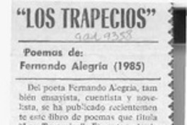 Los trapecios  [artículo] Carlos René Correa.