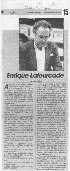 Enrique Lafourcade