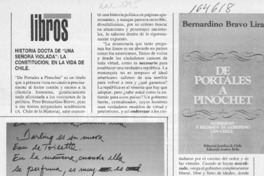 Historia docta de "una señora violada", la Constitución, en la vida de Chile