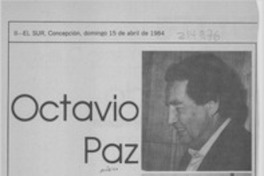 Octavio Paz y Neruda
