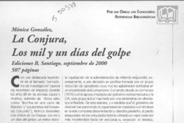 La conjura, los mil y un días del golpe  [artículo] Manuel Loyola