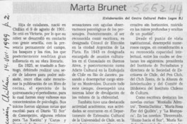 Marta Brunet