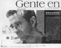 Roberto Bolaño En el ojo del huracán  [artículo]