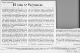 El niño de Valparaíso  [artículo]