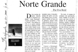 Norte grande  [artículo] Eva Reid