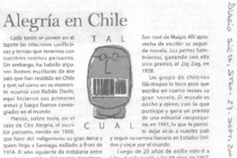 Alegría en Chiloe.