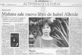 Mañana sale un nuevo libro de Isabel Allende (entrevistas)