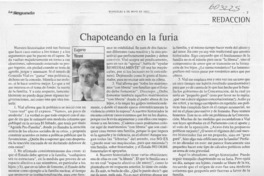 Chapoteando en la furia  [artículo] Eugenio Tironi