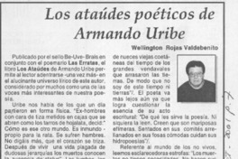 Los ataúdes poéticos de Armando Uribe  [artículo] Wellington Rojas Valdebenito