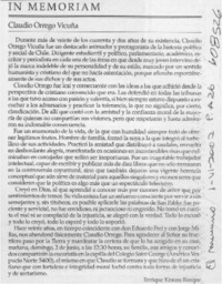 Claudio Orrego Vicuña  [artículo] Enrique Krauss Rusque