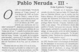 Pablo Neruda III
