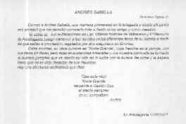 Andrés Sabella  [artículo] Genoveva Cepeda G.