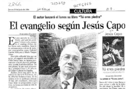 El evangelio según Jesús Capo  [artículo] Alejandra Gajardo.