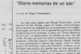 "Diario-memorias de un lolo"