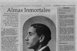 Almas inmortales  [artículo].