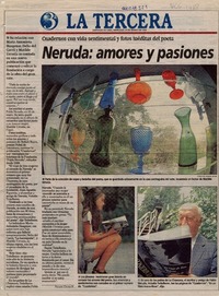 Neruda, amores y pasiones  [artículo] Paulina Calleja.
