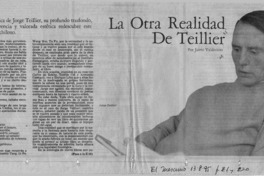 La otra realidad de Teillier  [artículo] Jaime Valdivieso.