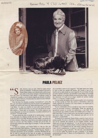Paula Pelaez  [artículo].