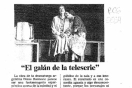 "El galán de la teleserie"  [artículo] Pedro Labra.