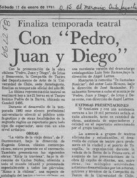 Con "Pedro, Juan y Diego"  [artículo]