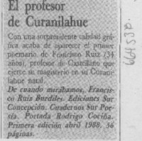 El profesor de Curanilahue.