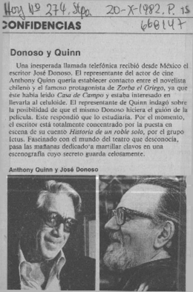Donoso y Quinn.  [artículo]