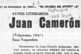 Juan Camerón.