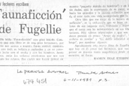"Faunaficción" de Fugellie